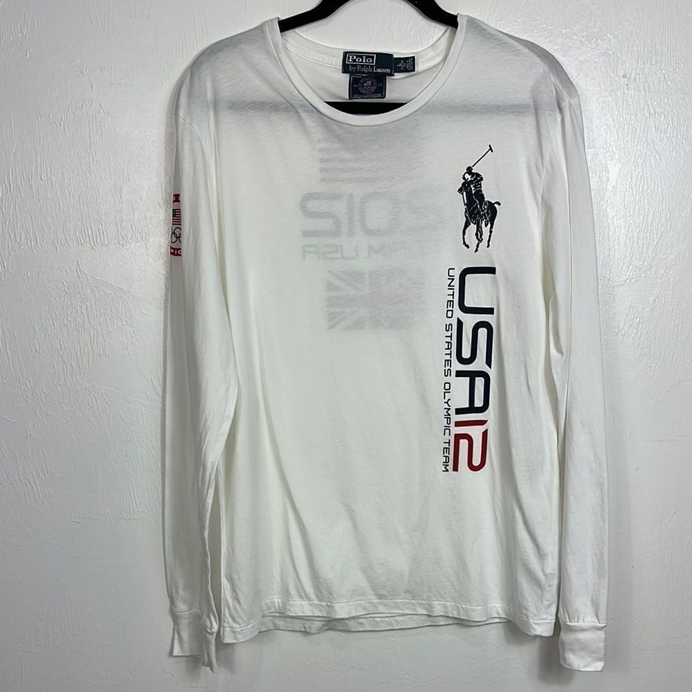 Polo By Ralph Lauren Team USA 2012 Summer Olympics Long Sleeve Shirt Size L